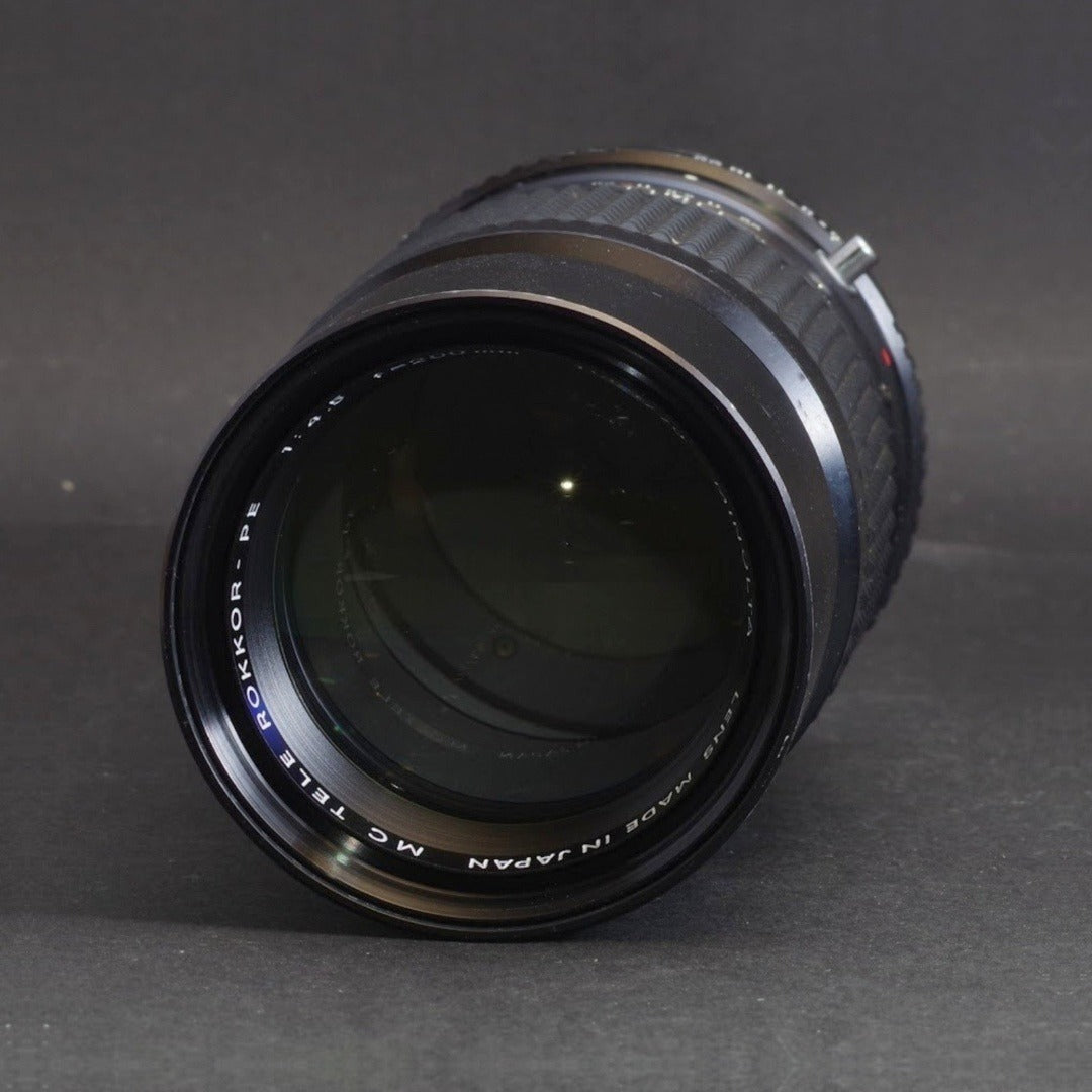 Minolta MC TELE ROKKOR-PE 200mm f/4.5 - Filem.sg