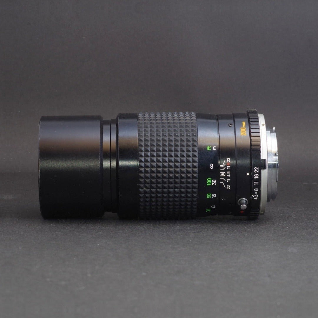 Minolta MC TELE ROKKOR-PE 200mm f/4.5 - Filem.sg