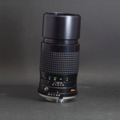 Minolta MC TELE ROKKOR-PE 200mm f/4.5 - Filem.sg