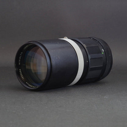 Minolta MC TELE ROKKOR-QF 200mm f/3.5 - Filem.sg