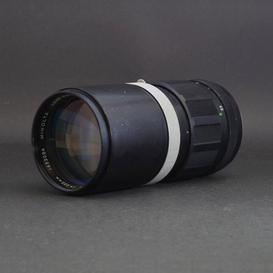 Minolta MC TELE ROKKOR-QF 200mm f/3.5 - Filem.sg