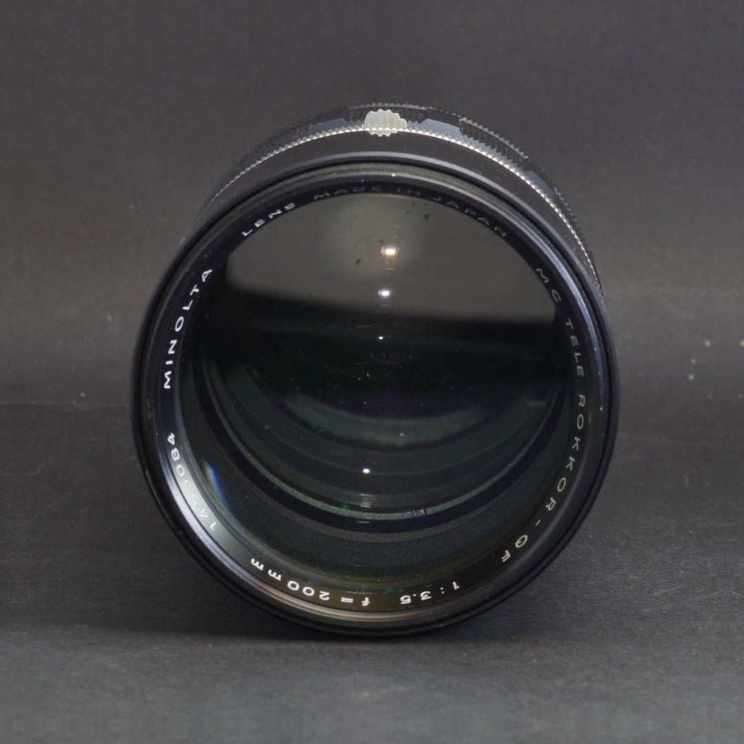 Minolta MC TELE ROKKOR-QF 200mm f/3.5 - Filem.sg