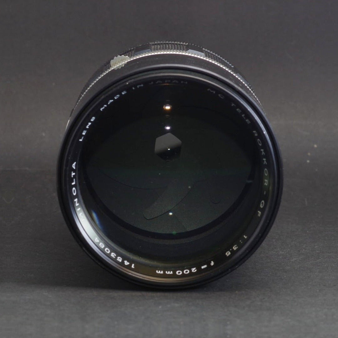 Minolta MC TELE ROKKOR-QF 200mm f/3.5 - Filem.sg