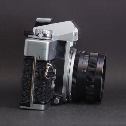 Minolta SR505 with Auto ROKKOR-PF 55mm f/1.8 - Filem.sg