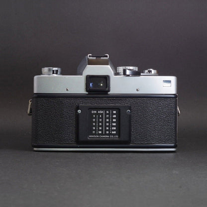 Minolta SR505 with Auto ROKKOR-PF 55mm f/1.8 - Filem.sg