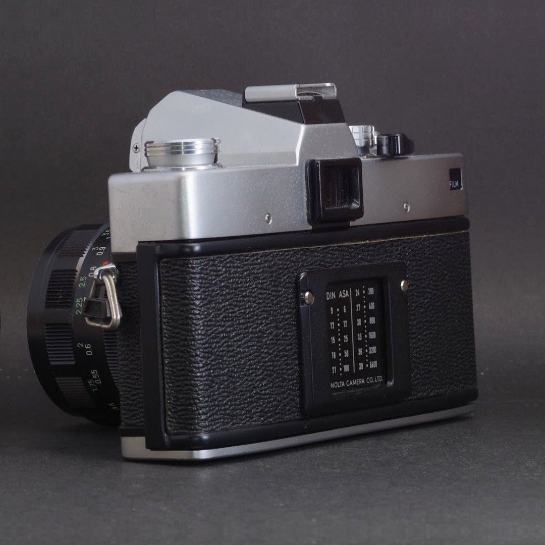 Minolta SR505 with Auto ROKKOR-PF 55mm f/1.8 - Filem.sg