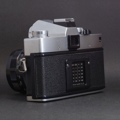 Minolta SR505 with Auto ROKKOR-PF 55mm f/1.8 - Filem.sg