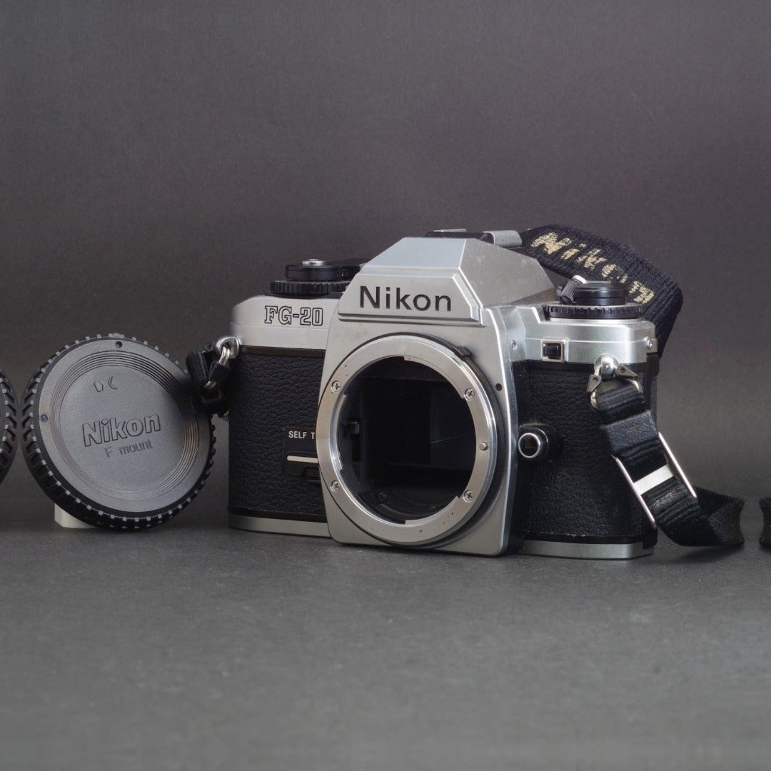 Nikon FG-20 (Silver) - Filem.sg