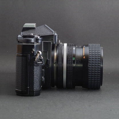 Nikon FE with Zoom-NIKKOR 35-70mm f/3.3-4.5 (Black) - Filem.sg
