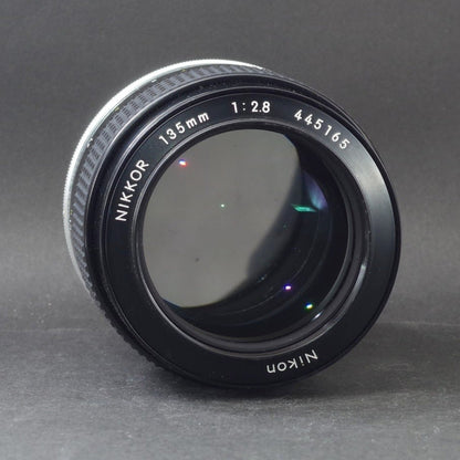 Nikon Nikkor 135mm f/2.8 non-Ai - Filem.sg