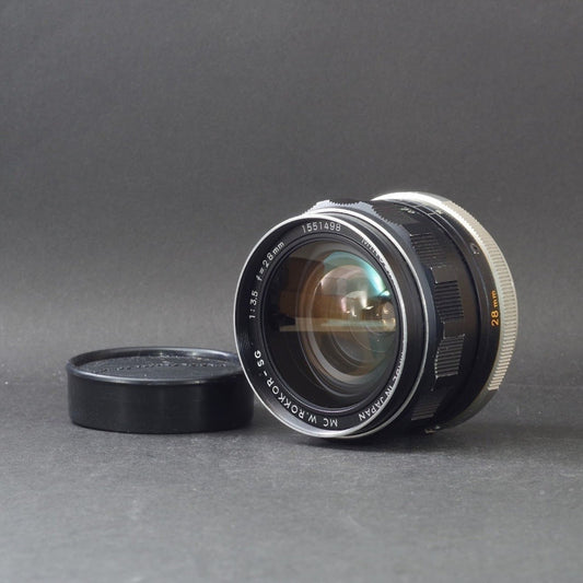 Minolta MC W.ROKKOR-SG 28mm f/3.5 - Filem.sg