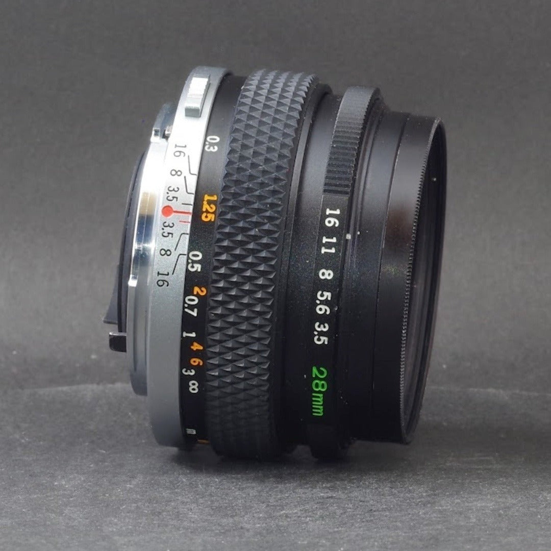 Olympus OM G.ZUIKO Auto-W 28mm f/3.5 - Filem.sg