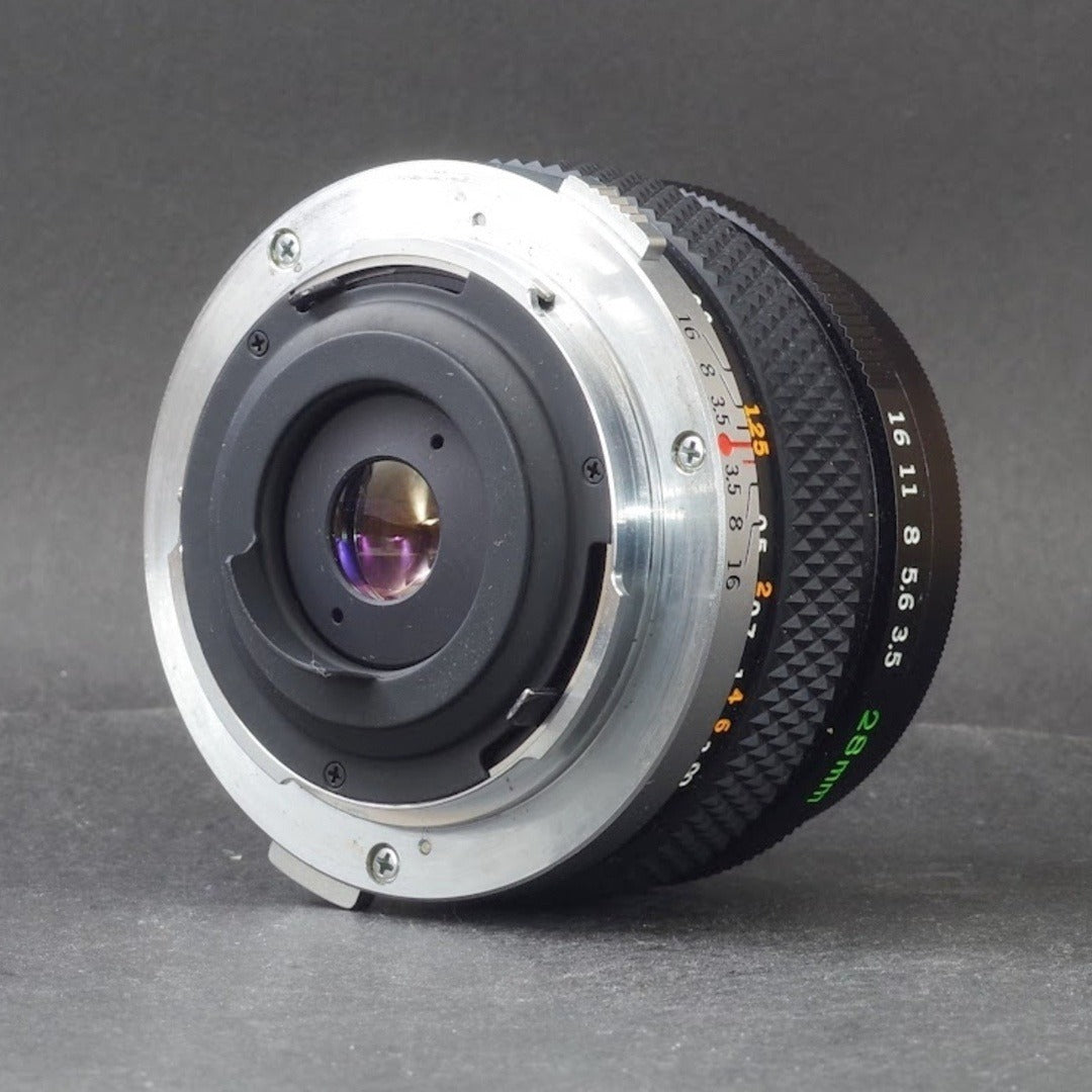 Olympus OM G.ZUIKO Auto-W 28mm f/3.5 - Filem.sg