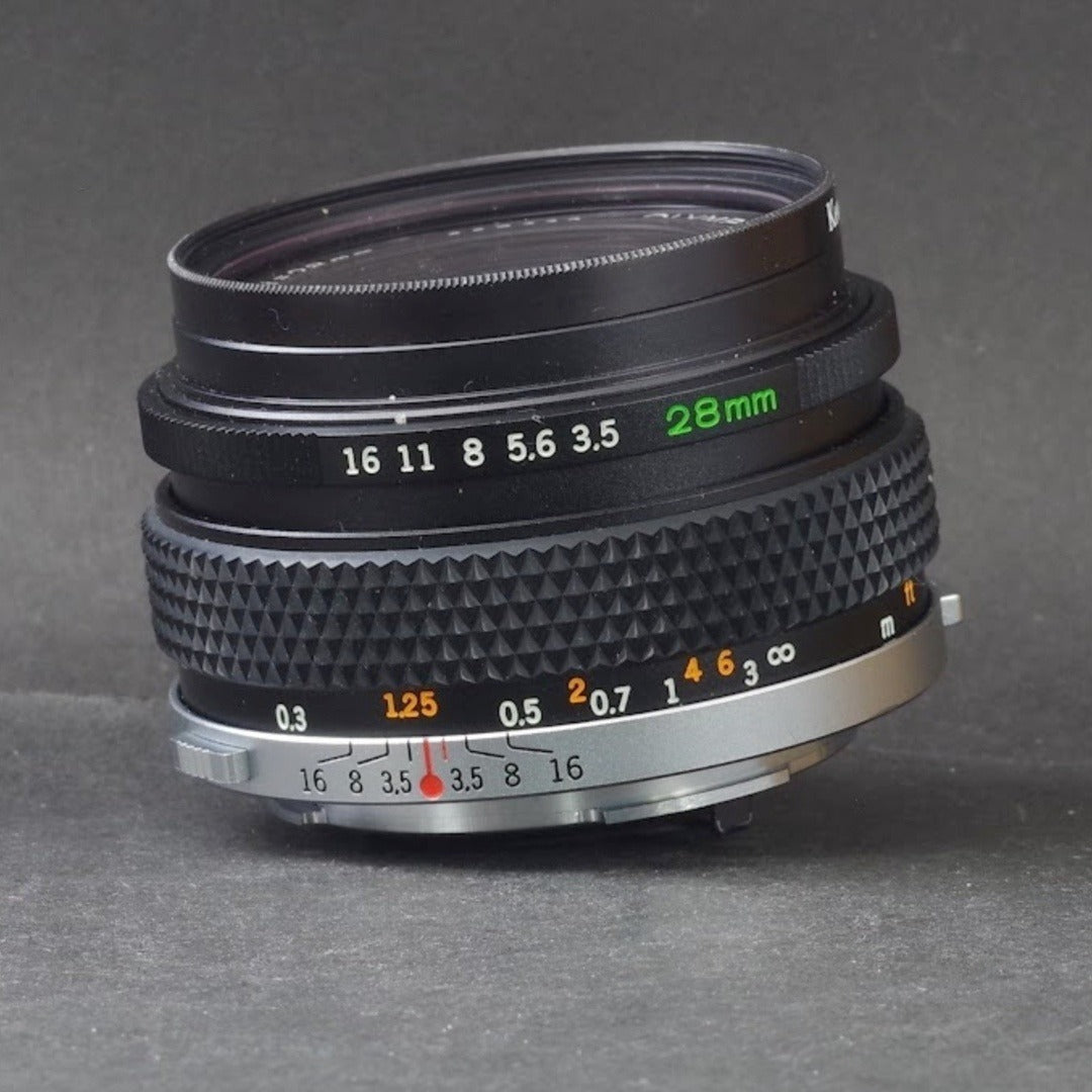 Olympus OM G.ZUIKO Auto-W 28mm f/3.5 - Filem.sg