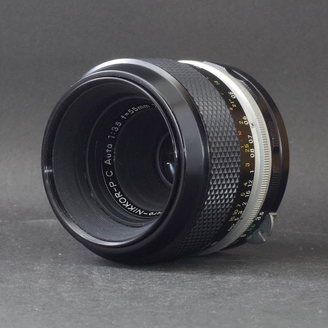 Nikon Micro-NIKKOR-P C Auto 55mm f/3.5 non-Ai - Filem.sg