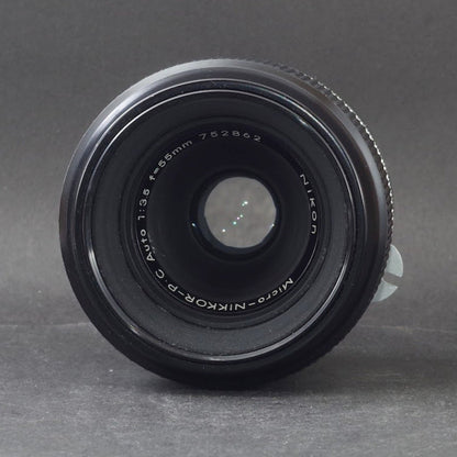 Nikon Micro-NIKKOR-P C Auto 55mm f/3.5 non-Ai - Filem.sg
