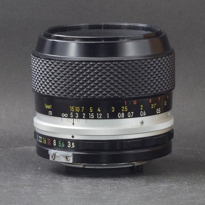 Nikon Micro-NIKKOR-P C Auto 55mm f/3.5 non-Ai - Filem.sg