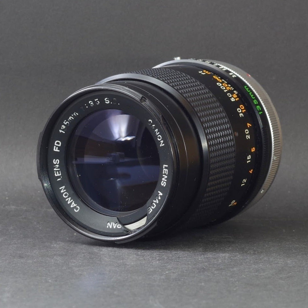 Canon FD 135mm f/3.5 S.C. - Filem.sg