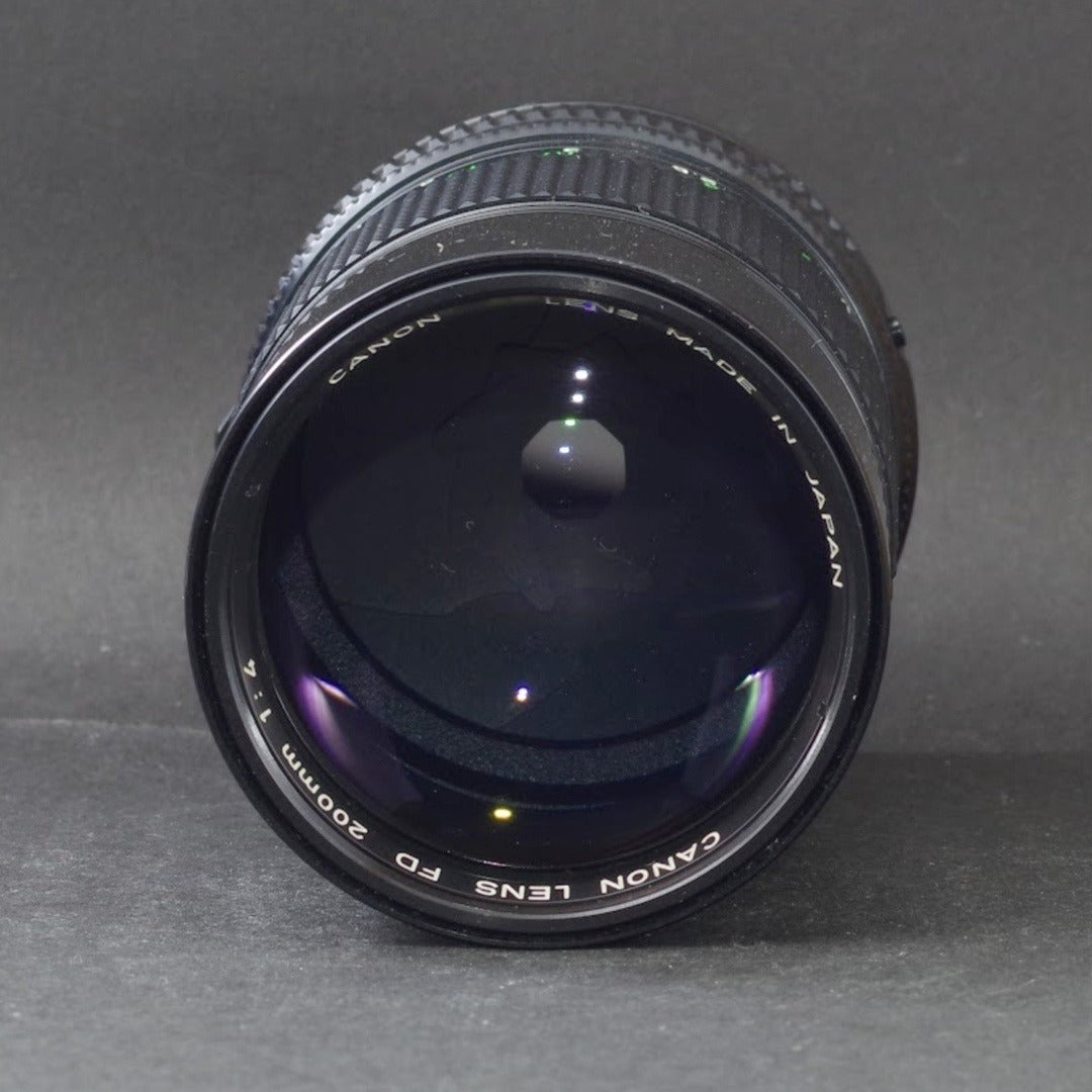 Canon New FD 200mm f/4 - Filem.sg