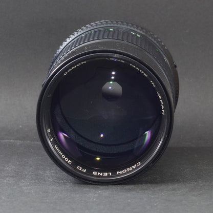 Canon New FD 200mm f/4 - Filem.sg