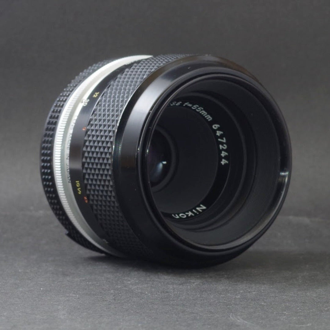 Nikon Micro-NIKKOR-P Auto 55mm f/3.5 Ai - Filem.sg