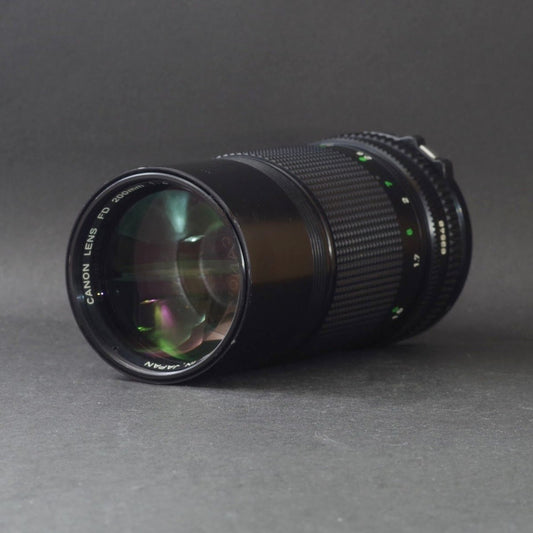 Canon New FD 200mm f/4 - Filem.sg