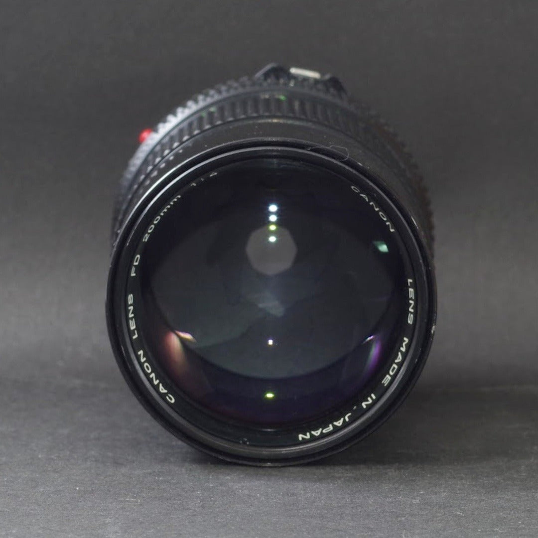 Canon New FD 200mm f/4 - Filem.sg