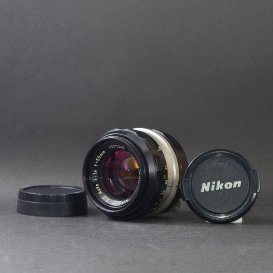 Nikon NIKKOR-S C Auto 50mm f/1.4 non-Ai - Filem.sg