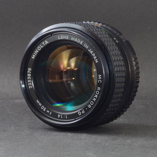 Minolta MC ROKKOR-PG 50mm f/1.4 - Filem.sg