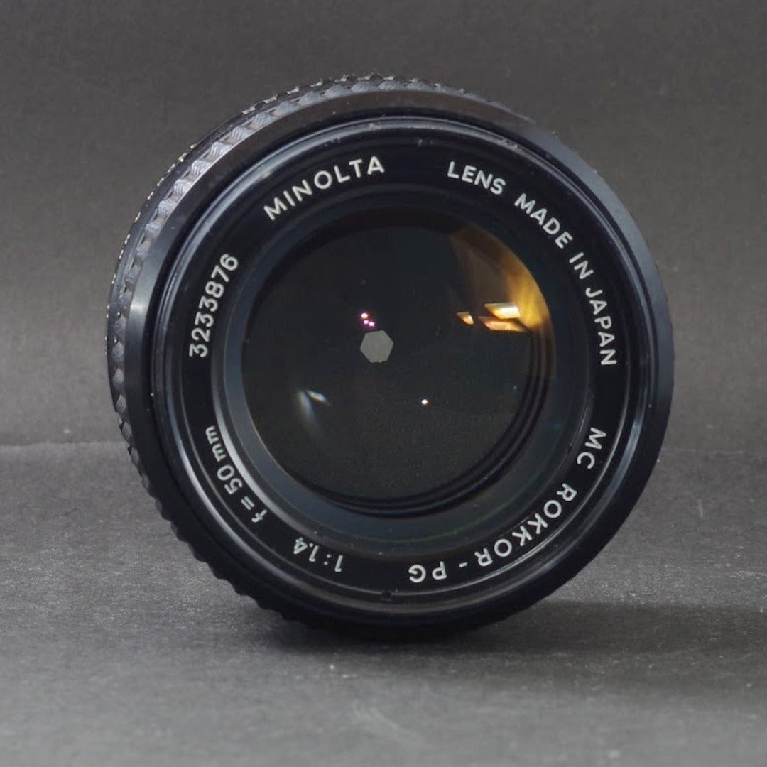 Minolta MC ROKKOR-PG 50mm f/1.4 - Filem.sg