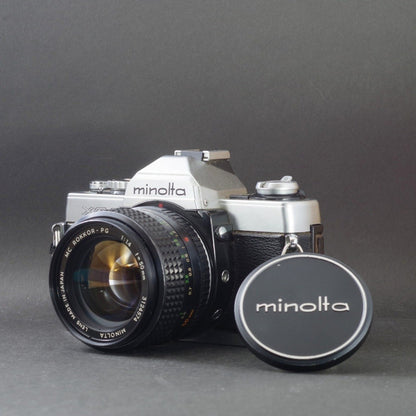 Minolta XG-E with MC ROKKOR-PG 50mm f/1.4 - Filem.sg