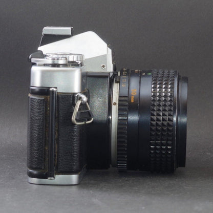 Minolta XG-E with MC ROKKOR-PG 50mm f/1.4 - Filem.sg