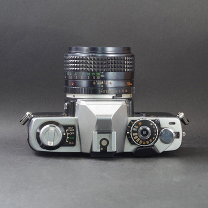 Minolta XG-E with MC ROKKOR-PG 50mm f/1.4 - Filem.sg