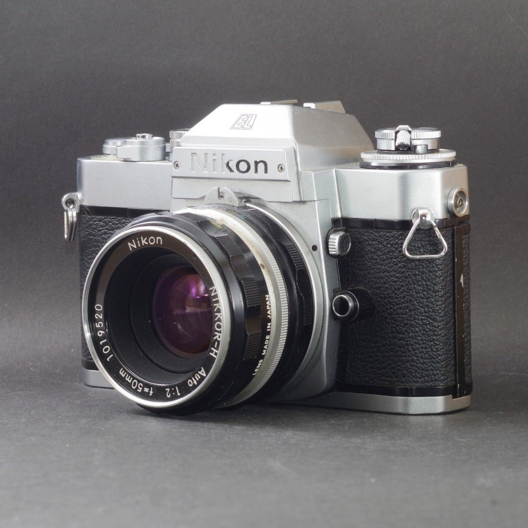Nikon EL2 with Nikkor-H Auto 50mm f/2 - Filem.sg