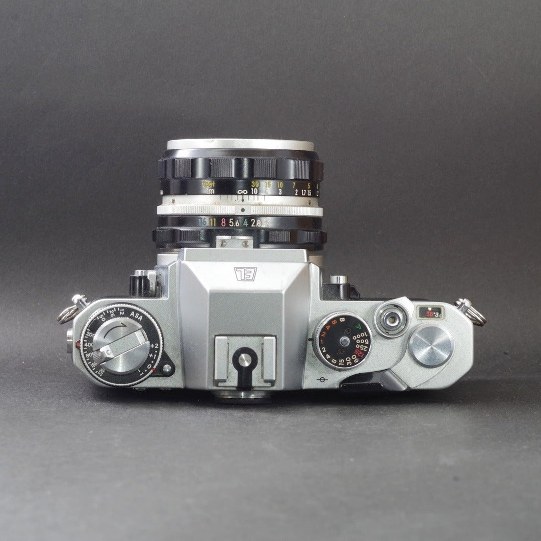 Nikon EL2 with Nikkor-H Auto 50mm f/2 - Filem.sg
