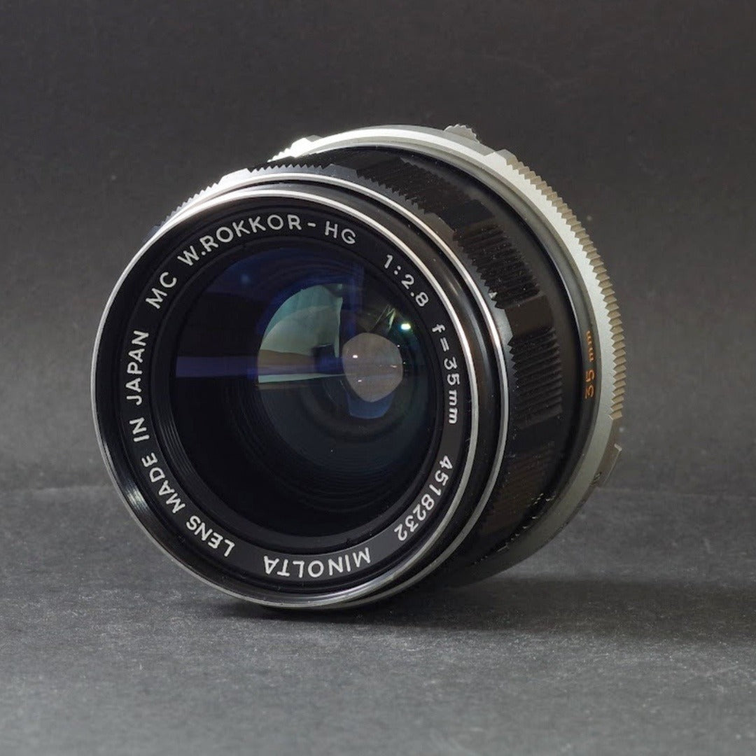 Minolta MC W.ROKKOR-HG 35mm f/2.8 - Filem.sg