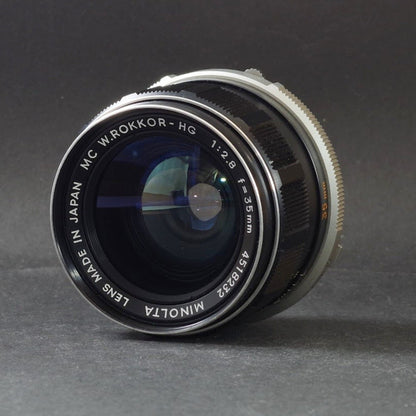 Minolta MC W.ROKKOR-HG 35mm f/2.8 - Filem.sg
