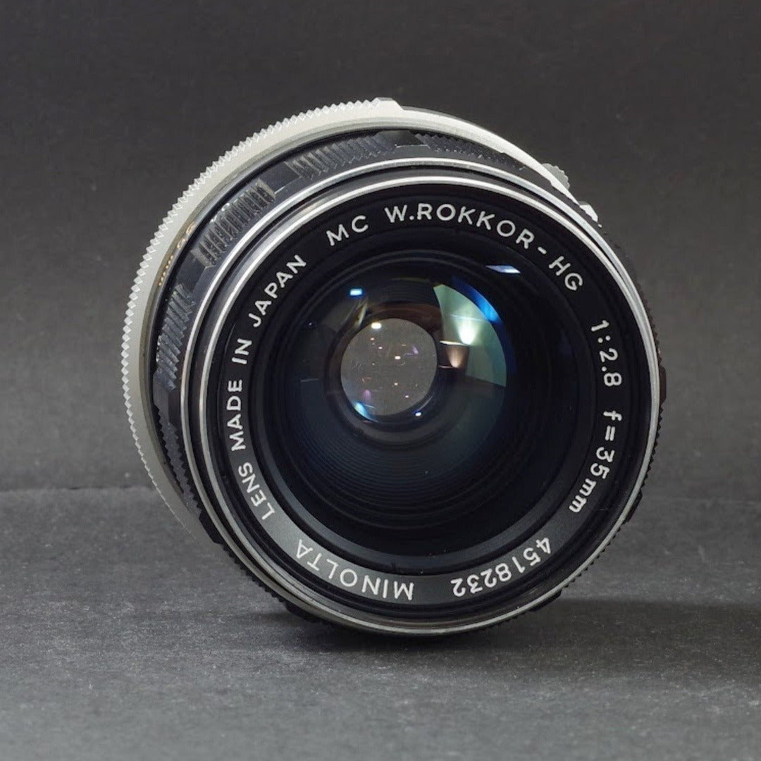 Minolta MC W.ROKKOR-HG 35mm f/2.8 - Filem.sg