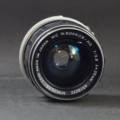 Minolta MC W.ROKKOR-HG 35mm f/2.8 - Filem.sg