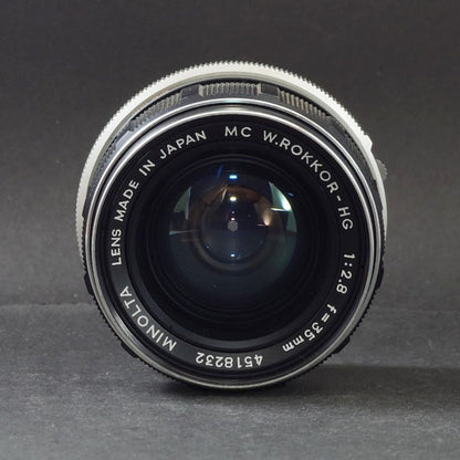 Minolta MC W.ROKKOR-HG 35mm f/2.8 - Filem.sg