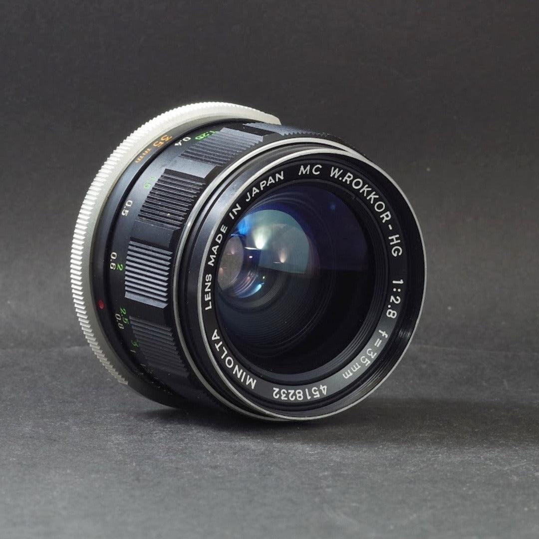 Minolta MC W.ROKKOR-HG 35mm f/2.8 - Filem.sg