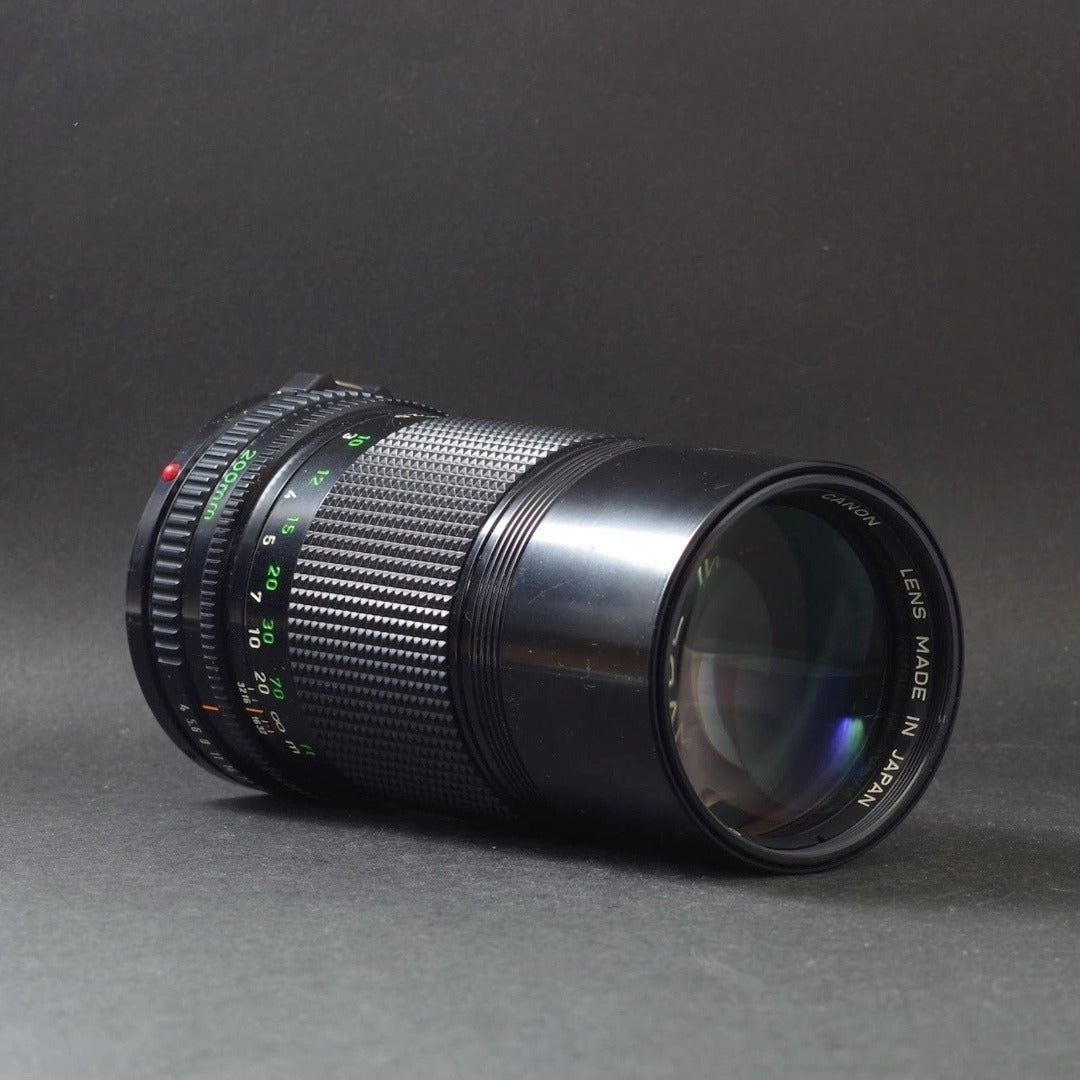 Canon New FD 200mm f/4 - Filem.sg