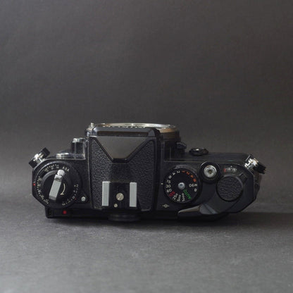 Nikon FE with MF-12 Data Back (Black) - Filem.sg