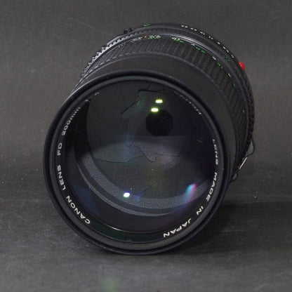 Canon FD 200mm f/4 - Filem.sg