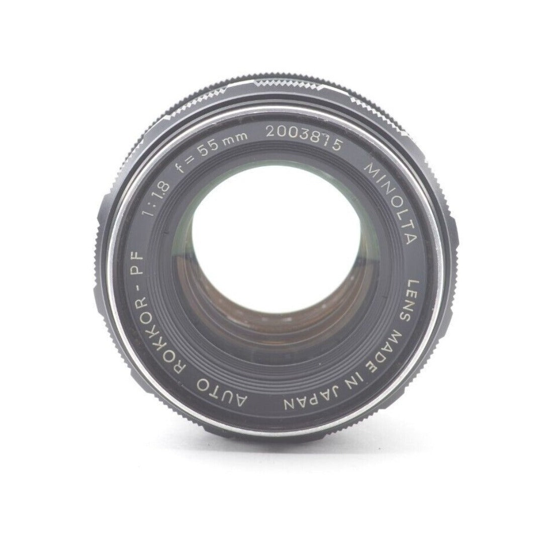Minolta Auto Rokkor-PF 55mm f/1.8 SR Mount - Filem.sg