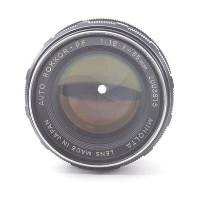 Minolta Auto Rokkor-PF 55mm f/1.8 SR Mount - Filem.sg