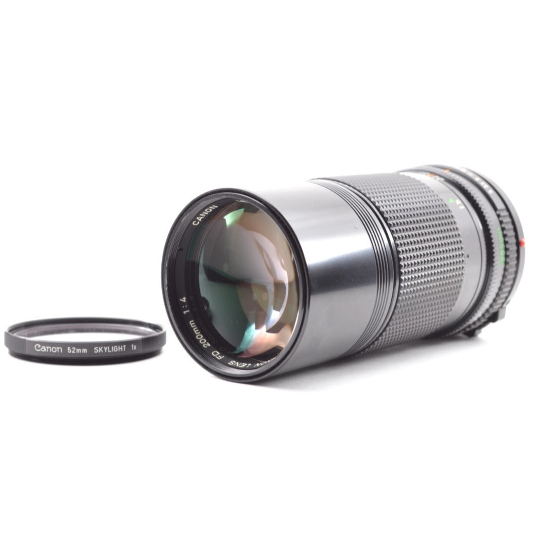 Canon New FD 200mm f/4 - Filem.sg