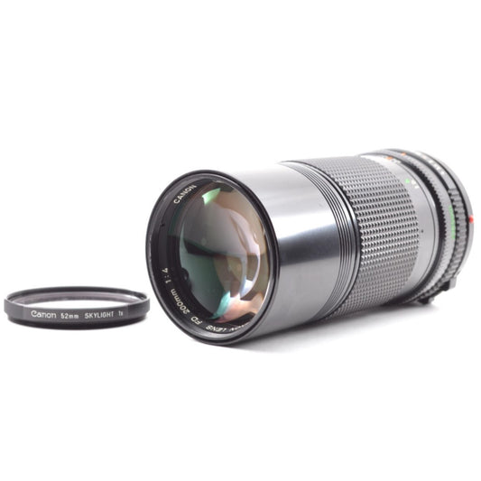 Canon New FD 200mm f/4 - Filem.sg
