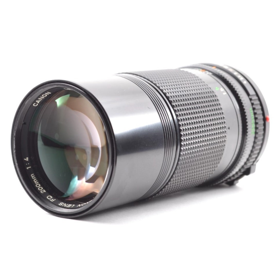 Canon New FD 200mm f/4 - Filem.sg
