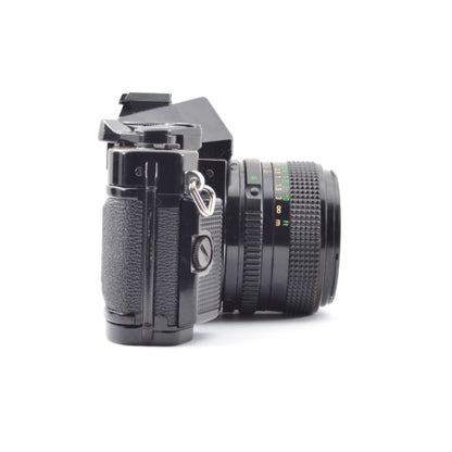Canon AE-1 Program with FD 28mm f/2.8 (Black) - Filem.sg